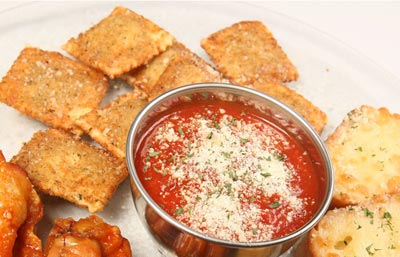 Toasted Ravioli Appetizer